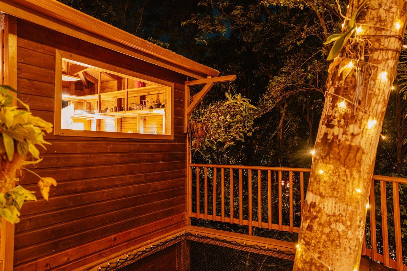 Au Jardin Des Colibris Ecolodge&Spa Deshaies Esterno foto